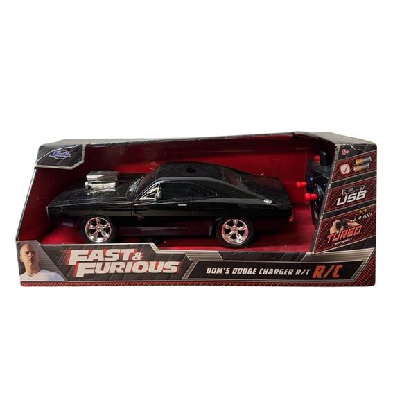 Jada Toys Other - Fast and furious remote control car R/c dodge charger doms Jada